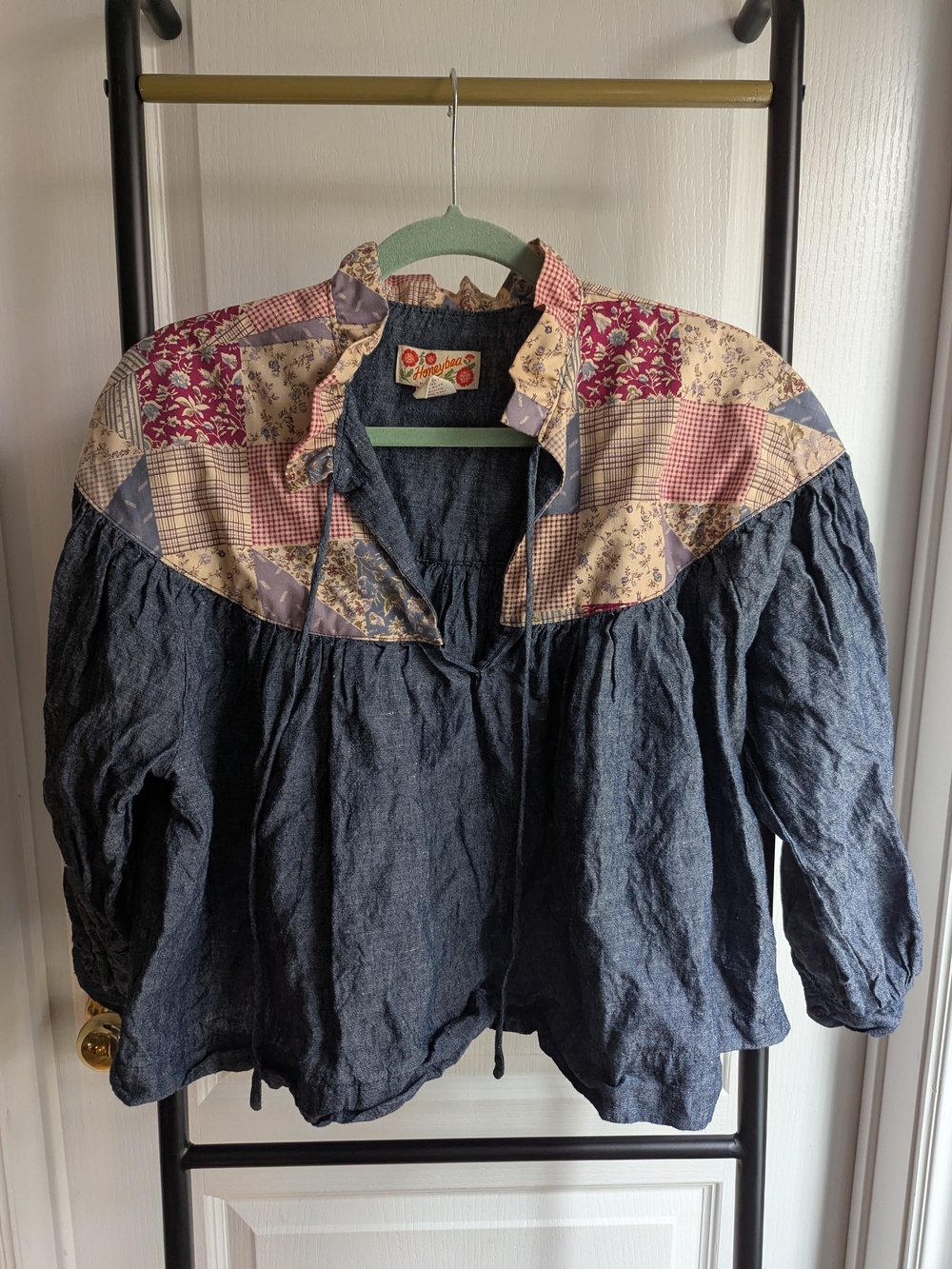 Honeybea Boho Peasant Top